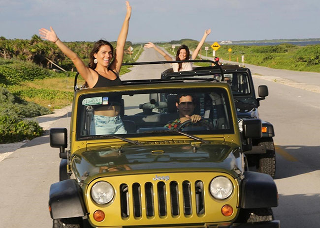 COZUMEL BY BUGGY OR JEEP