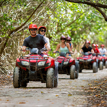 PARQUE DE CUATRIMOTOS, TIROLESAS